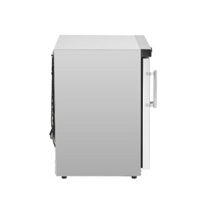 Mini Armoire Réfrigérée 200 L - Positive Vitrée Inox - Dynasteel