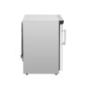 Mini Armario Refrigerado 200 L - Positivo Vidriado Inox - Dynasteel