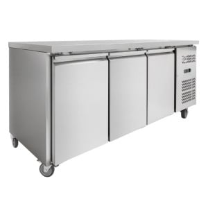 Mesa Refrigerada 3 Puertas GN1/1 - Profundidad 700 - Dynasteel