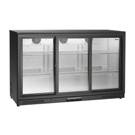 Refrigerador Trasero de Barra 3 Puertas de Vidrio - 270 L - Bartscher