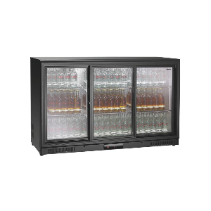 Back Bar Refrigerator 3 Glass Doors - 270 L - Bartscher