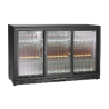 Refrigerador Trasero de Barra 3 Puertas de Vidrio - 270 L - Bartscher