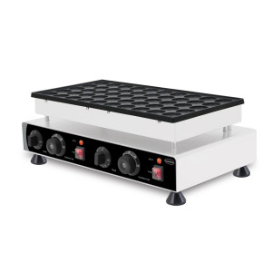 Aparato para Poffertjes - 50 Poffertjes Ø4,3CM - CombiSteel