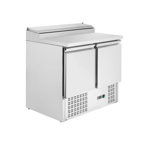 Star Refrigerated Saladette - 2 Doors with Openable Top