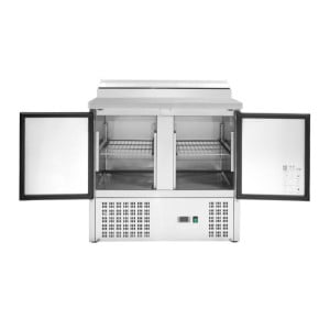 Saladette Refrigerada Star - 2 Puertas Con Techo Abatible