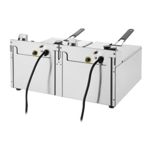 Double Electric Fryer - 2X5L - Buffalo