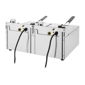 Freidora Eléctrica Doble - 2X5L - Buffalo