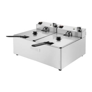 Double Electric Fryer - 2X5L - Buffalo