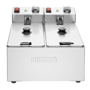 Freidora Doble - 2 x 3 L - Buffalo