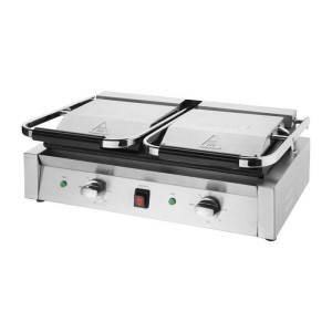 Grill De Contacto Doble Bistro Liso/Liso 230V - Buffalo