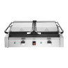 Grill de Contacto Doble Bistro Ranurado/Ranurado en Inox - Buffalo