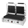 Grill de Contacto Doble Bistro Ranurado/Ranurado en Inox - Buffalo