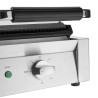 Grill de Contacto Doble Bistro Ranurado/Ranurado en Inox - Buffalo