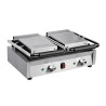 Grill de Contacto Doble Bistro Ranurado/Ranurado en Inox - Buffalo