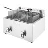 Double Electric Fryer with Timer - 2 X 8 L - Buffalo
