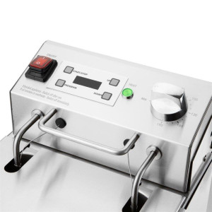 Freidora Eléctrica Simple Con Temporizador - 1 X 8L - Buffalo