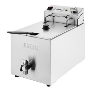 Freidora Eléctrica Simple Con Temporizador - 1 X 8L - Buffalo