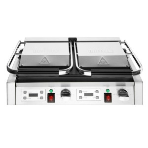 Grill de Contacto Doble Liso a la Izquierda y Ranurado a la Derecha - Buffalo