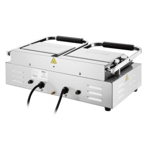 Grill De Contacto Doble Liso/Liso - Buffalo