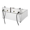 Double Electric Deep Fryer With Timer - 2 X 5 L - Buffalo
