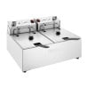 Double Electric Deep Fryer With Timer - 2 X 5 L - Buffalo