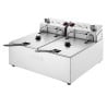 Double Electric Deep Fryer With Timer - 2 X 5 L - Buffalo