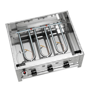 Parrilla de Mesa para Exteriores - Combinado a Gas - Bartscher
