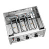 Parrilla de Mesa para Exteriores - Combinado a Gas - Bartscher