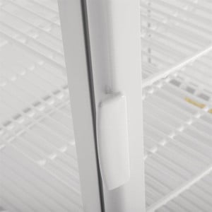 Vitrina Refrigerada Positiva Blanca 2 Puertas Curvadas 86 L - Polar