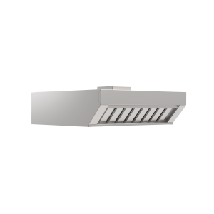 Campana Frontal Condensación Vapor & Olores, Filtro Carbón Compacto, GN 1/1 Longitudinal - Mychef