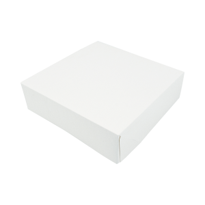 Caja de Pastelería de Cartón Blanco - 29 x 29 cm - Lote de 25 - FourniResto