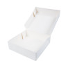 Caja Pastelera de Cartón Blanco - 29 x 29 cm - Lote de 50 - FourniResto