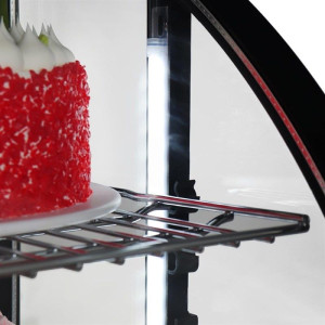 Vitrine Refrigerada de Mostrador Negra - 100 L - Polar