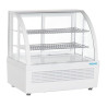 Vitrina Refrigerada de Mostrador Blanca - 2 Estantes - 100 L - Polar
