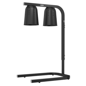 Lámpara Dos Calefactora Negra - 500 W
