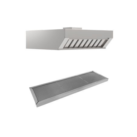 Front Condensation Hood: Optimal Filtration - Mychef