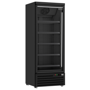 Vitrina Congelador Ventilado Negro - 600 L