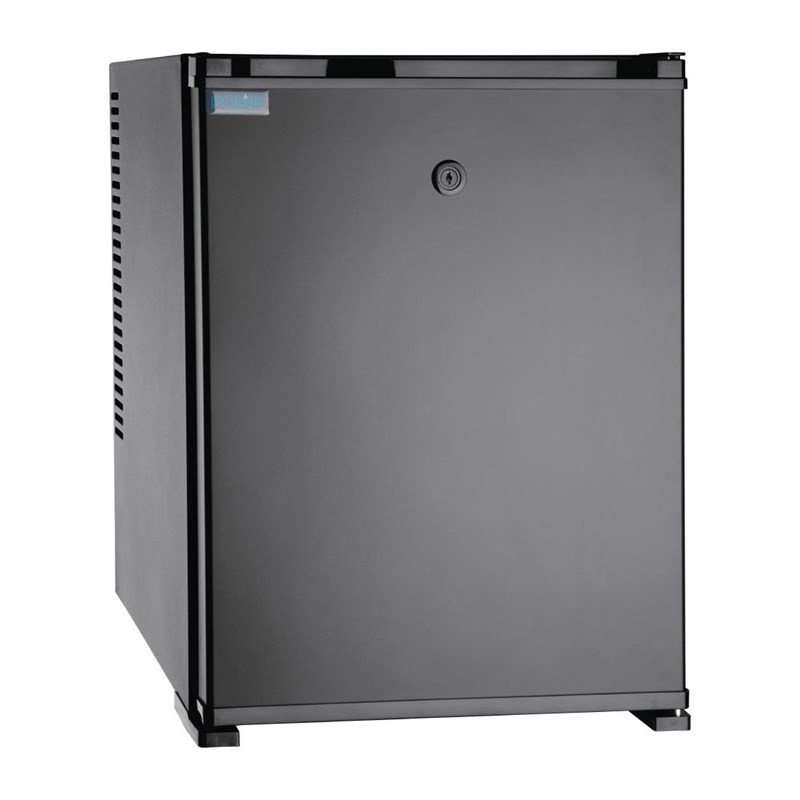 Mini Frigo Bar à Porte Pleine Noir de Chambre d'Hôtel - 29 L - Polar Mini Frigo Bar à Porte Pleine Noir de Chambre d'Hôtel - 29 L - Polar