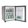 Mini Frigo Bar à Porte Pleine Noir de Chambre d'Hôtel - 29 L - Polar