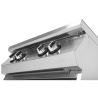 Placa de Inducción de 4 Zonas con Base - 400 V