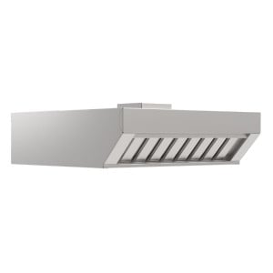 Front Condensation Steam Hood - Charcoal Filter - Ovens 600x400mm - Mychef