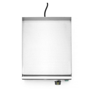 Grill a Eléctrico Placa Lisa - 326 x 445 mm - HENDI