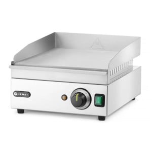 Grill a Eléctrico Placa Lisa - 326 x 445 mm - HENDI