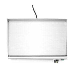 Grill a Eléctrico Placa Lisa - 527 x 404 mm - HENDI