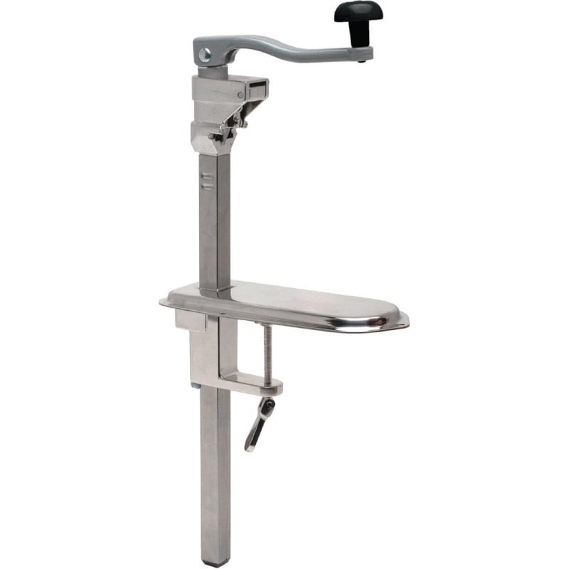 Abrelatas de Mesa en Acero Inoxidable 530 Mm - Vogue - Fourniresto Abrelatas de Mesa en Acero Inoxidable 530 Mm - Vogue - Fourniresto