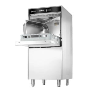 Dishwasher with Detergent Dispenser and Drain Pump 50 x 60 cm - HENDI