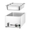 Bain-Marie with Drain Tap - 3 GN 1/3 - HENDI