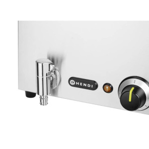 Baño María con Grifo de Drenaje - 3 GN 1/3 - HENDI