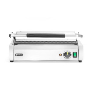 Grill de Contact Panini XL - Grooved Plate - HENDI