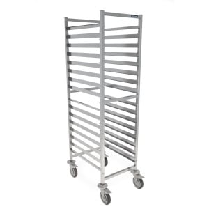 Carro de Panadería Transversal en Inox - 16 Niveles - Mychef